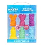 Mickey & Friends Badebomben 6er Bubble Gum Duft Geschenk