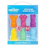 Mickey Minnie Mouse und Freunde, 6-teiliges badekugeln, Badewannenspielzeug für Kinder, badespa...