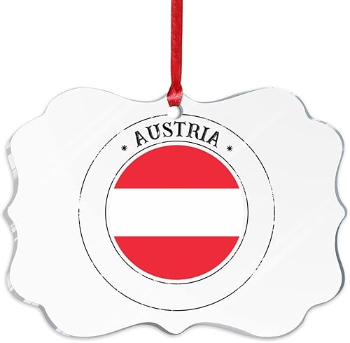 Vista 24 de Bandera de las Bahamas Adorno de árbol de Navidad para Navidad Bandera Nacional de Bahamas Decoración de árbol de Navidad Adorno colgante Adornos