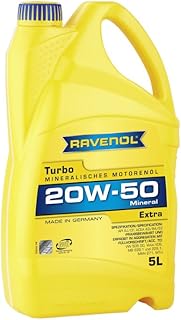 5 Liter RAVENOL TURBO EXTRA SAE 20W-50 Motoröl Made in Germany