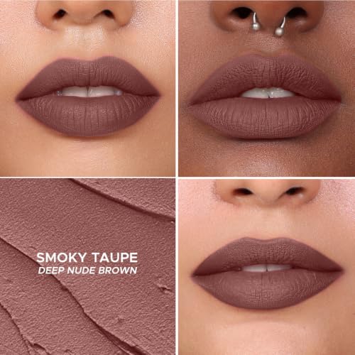 Image of Kiro Non-Stop Airy Matte Liquid Lipstick - Smoky Taupe, 5ml