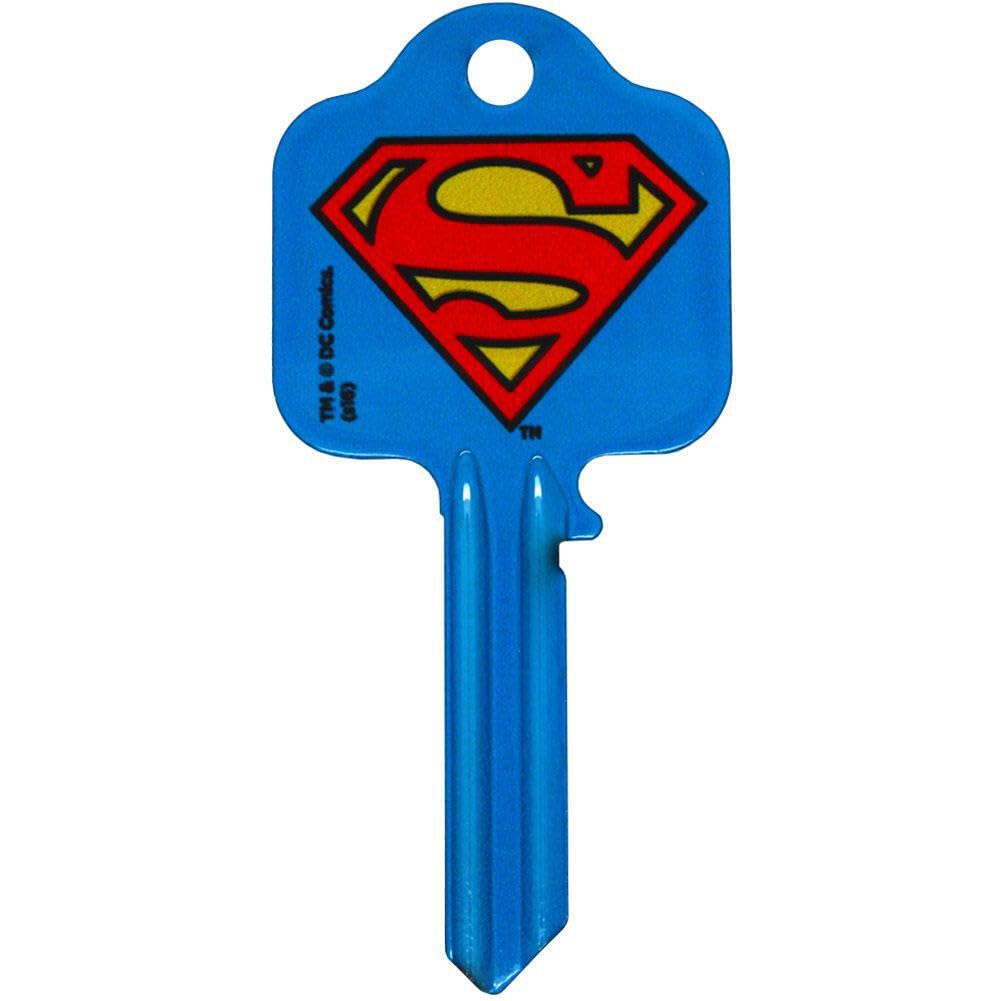 DC COMICS - SUPERMAN KEY BLANK - UL2 fits 99% of doors