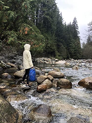 Outlander 100% Waterproof Hiking Backpack Lightweight Packable Travel Daypack(Teal) 25L #TOP2