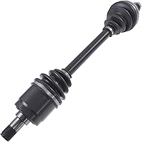 Vista 398 de TRQ Juego de conjunto de eje de transmisión CV delantero para conductor y pasajero, 2 piezas, compatible con Ford Explorer 4WD 95-01, Explorer AWD