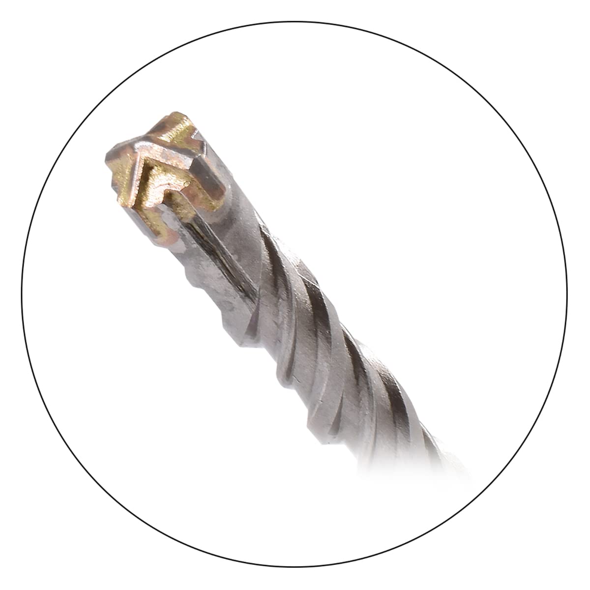 Foret SDS Plus 8x260mm - Pour Béton, Pierre Et Béton Armé - 4 Pointes Métal Dur