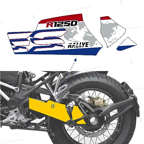 Évitez les rayures sur cardan R1250 GS RALLYE avec ces autocollants de bras