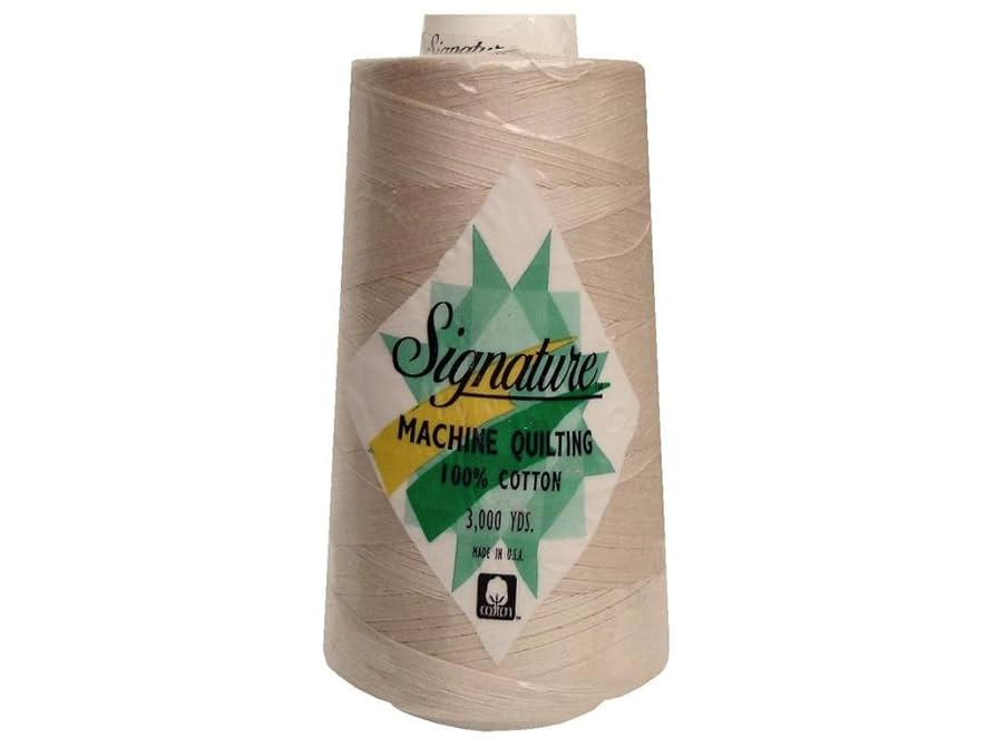 Amazon.com: Signature Thread Cotton Qlt 40wt 3000yd Ivory Thread