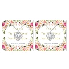 H:2Pcs Bridesmaid Necklace