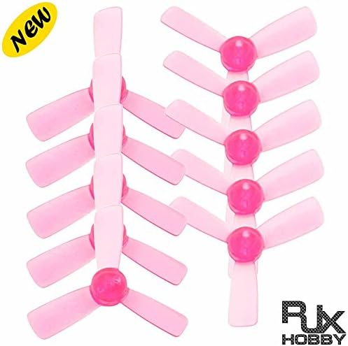 RJX 1935 1.9 Inch 3-Blade Propeller for FPV Drone Quadcopter Pink (5 Pairs)
