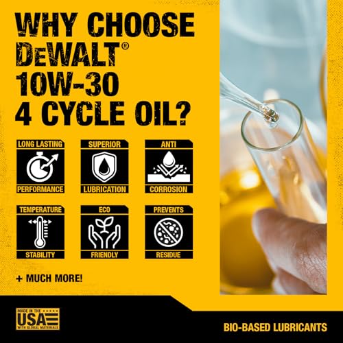 DEWALT Biosynthetic SAE 10W-30