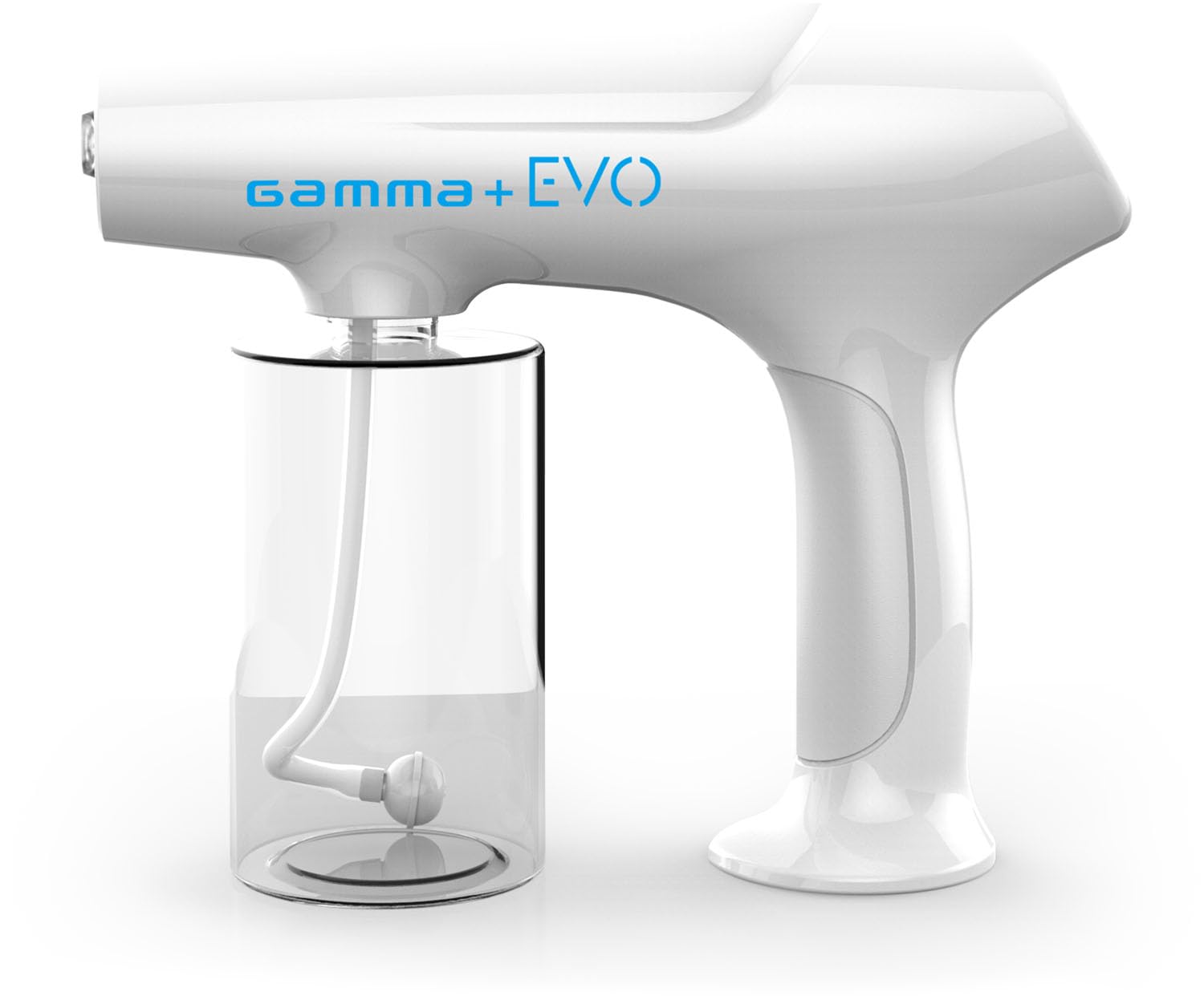 Gamma+ Nano Atomiseur EVO NANO MISTER, Vaporisateur Rechargeable avec USB de Type C, Grande Capacité 340 ml, 90 Min d'Autonomie, Silencieux, Nébuliseur pour les Cheveux, la Peau et les Surfaces Dures