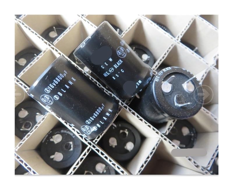 4pcs/10pcs 6800UF 16V in SM Black Edition special car audio system capacitance 6800UF IDGTTLDF(4pcs)