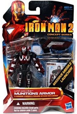 Marvel Iron Man 2 Movie Figure War Machine Munitions Armor #19
