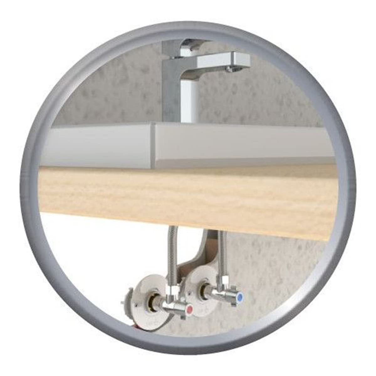 Somatherm - Sortie de cloison PER - Sortie de cloison FIXOPLAC lavabo/évier - raccord coudé PER à glissement Ø16 - Mâle 3/8" (12/17) -