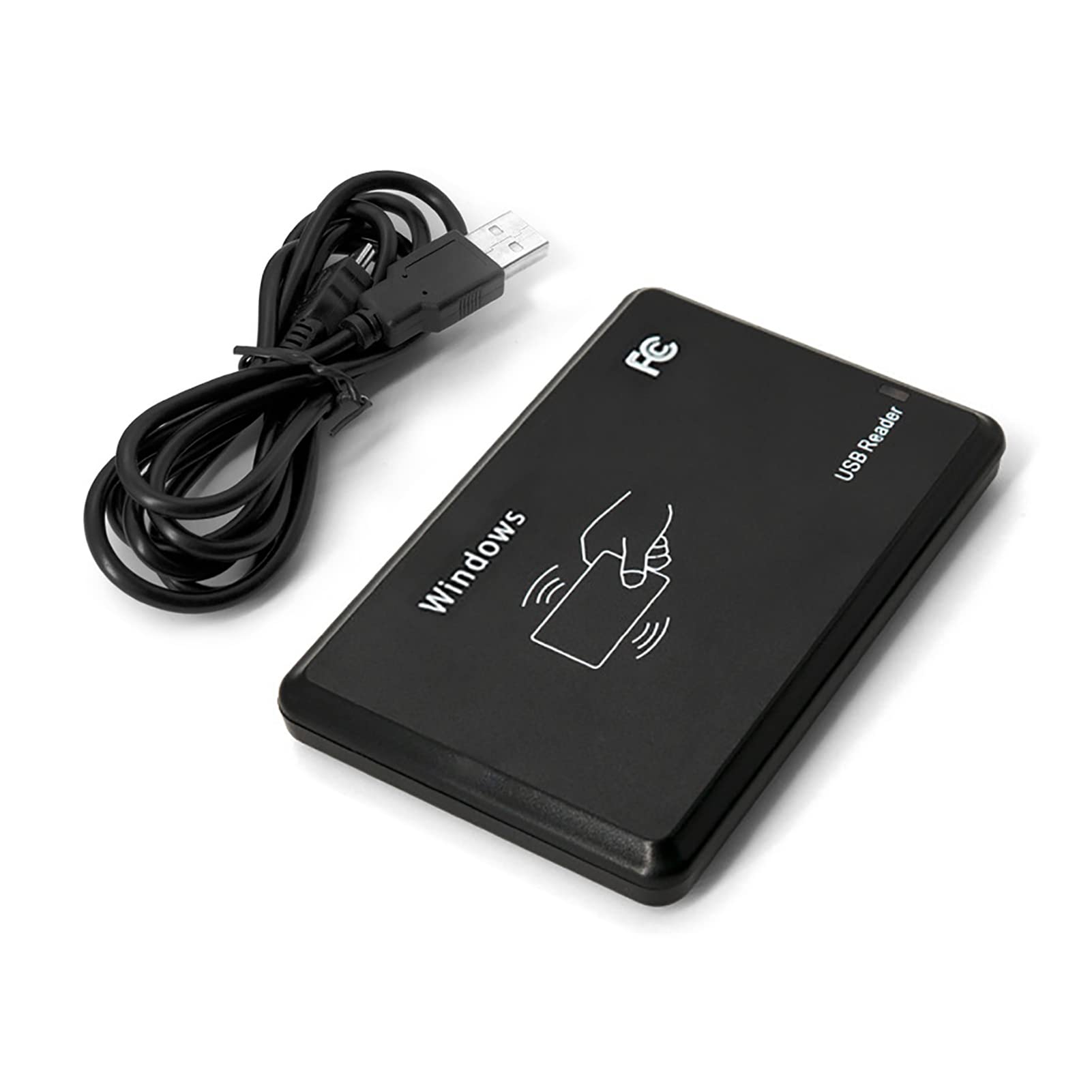 Lecteur RFID double fréquence ID IC compatible Windows Android Linux avec cartes - 8