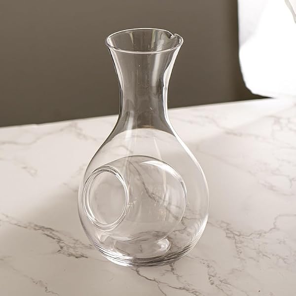 Urban Tokyo Japanese Cold Sake Wine Glass Decanter 12 fl oz Sake Bottle with Ice Cavity Pocket For Home or Restaurant Use (Clear Pocket Cavity) by Urban Tokyo - Used condition - Image 5