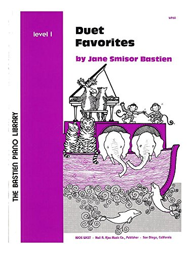  Jane Smisor Bastien: Duet Favorites - Level 1. For 2 Pianoforte