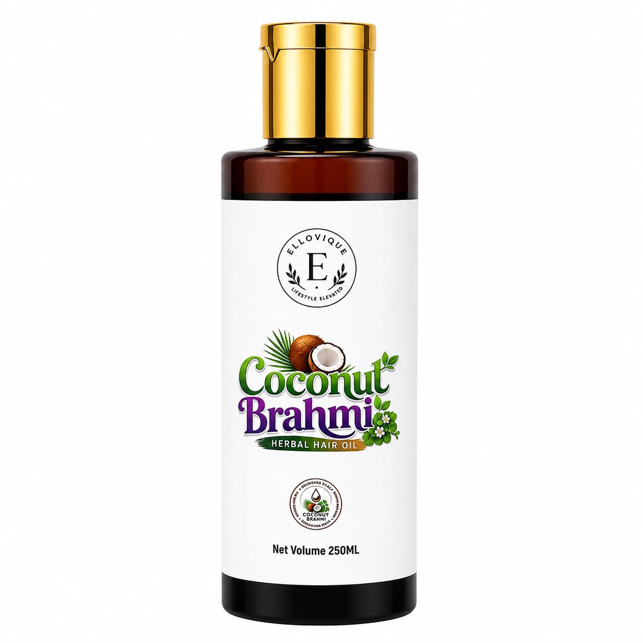 Coconut Brahmi Herbal Hair Oil-image-48