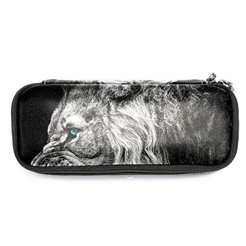 Preisvergleich Produktbild Personalisierbares farbiges Federmäppchen, Kapazität, Stifteetui, Doppelreißverschluss, Schreibwaren-Tasche, Kosmetiktasche mit Fächern für Mädchen, Jungen und Erwachsene