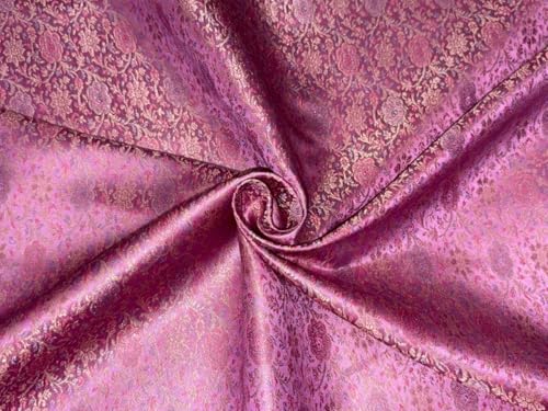 Tissu brocart de soie lavande fin de série pour éviter les plis de robe