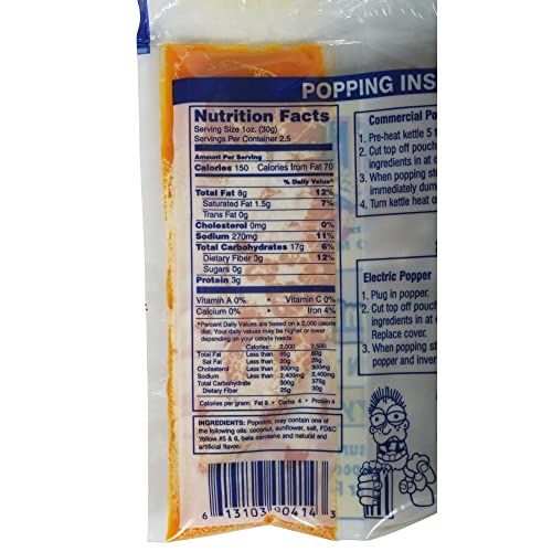 4098 Great Northern Popcorn Bulk Case (80) Of Premium Quality Popcorn Portion Packs , 2.5 Ounce (Pack Of 1) #TOP1