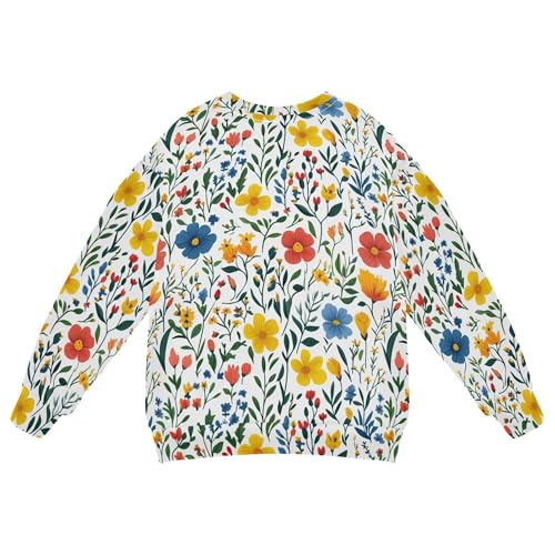 JUNZAN Spring Flowers Orchid Dianthus Narcissus White Kids Girls