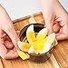 Household appliance three-in-one egg cutter can slice petals in half, suitable for all kinds of soft fruits 2pcs