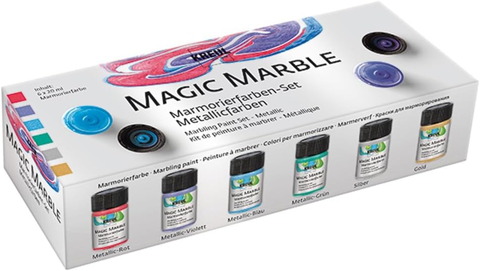 Magic Marble Marbling Paint - Metallic