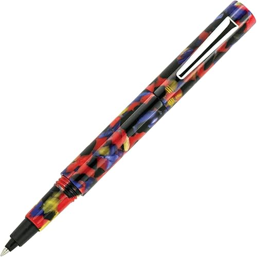 MONTEVERDE USA MVP Inkball Pen - Cartucho, cuentagotas (rompecabezas rojos) - Punta fina - Exquisito bolígrafo de lujo para hombres y mujeres -