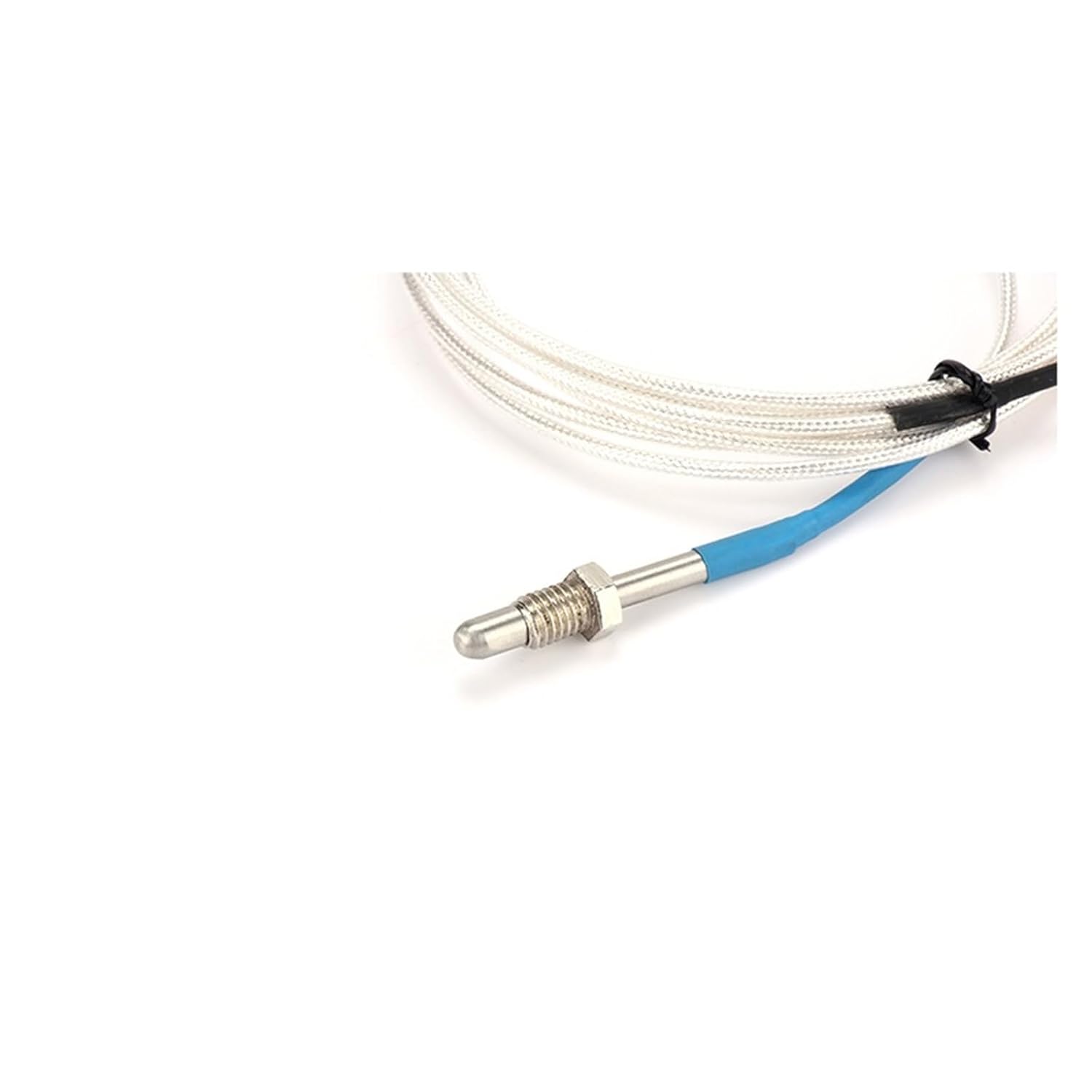 WZPT-02 M8 Screw PT100 Type 1M 2M 5M Wire Cable Thermocouple Temperature Sensor 1Pcs(PT100 5M M8)