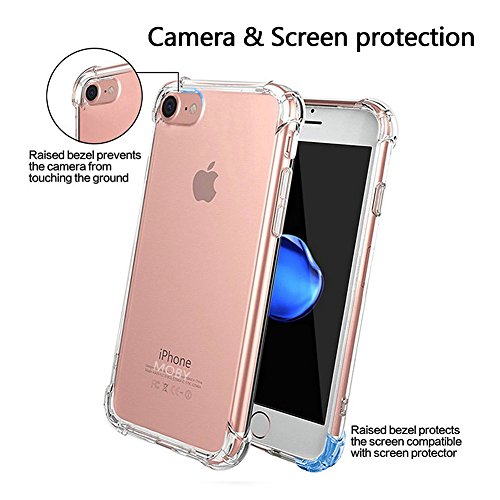 Moby iPhone 7 Case Clear Ultra Thin Silicone