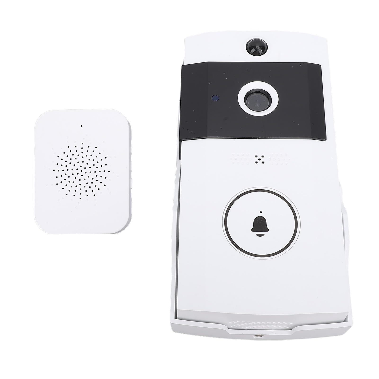 Timbre inteligente con cámara HD gran angular de 2 vías, sonido en vivo, video visual, 2.4 GHz, WiFi