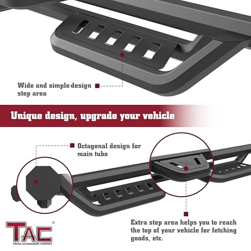 Estribos TAC Gen5HD para Toyota Tacoma 2024-2026 Doble Cabina miniatura 5