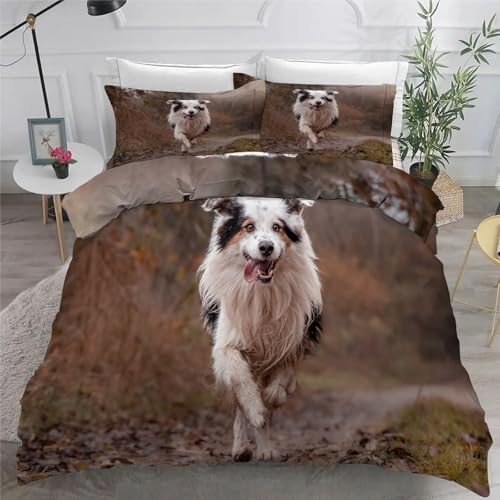 Housse couette microfibre douce 200x200 anti-plis facile à laver