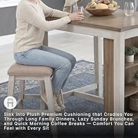 Signature Design by Ashley Skempton 3-Piece Counter Height Dining Table Set — image 4