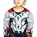 Lovelegis Disfraz de Thor Infantil - superhéroe y máscara - Torso musculoso...