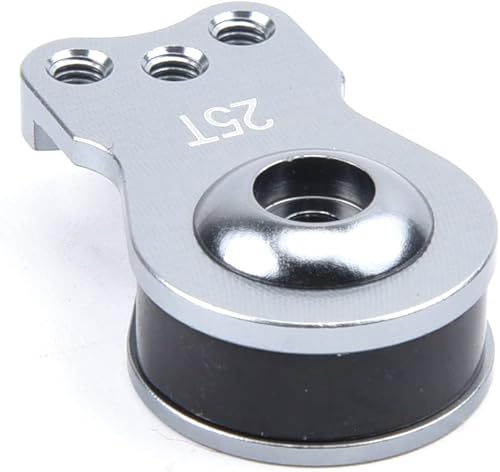 Vista 14 de YoungRC RC 25T Servo Saver Aluminio 3 agujeros Ajustable Hi-Torque Servo Saver Set para 1/10 RC Car Crawler SCX10 Capra TRX4 TRX6 RC Piezas de barco