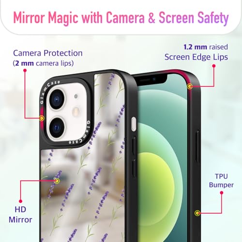Coque miroir iPhone 12 Pro résout retouches maquillage TPU