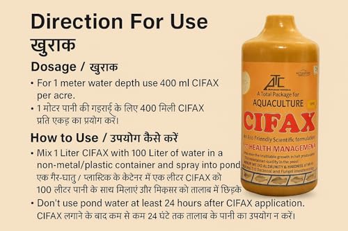 Image of Livshine ATC Cifax Disinfectant for Aquaculture + Rid-All Anti Itch Formula - 500ml Aquarium Water Treatment Medicine