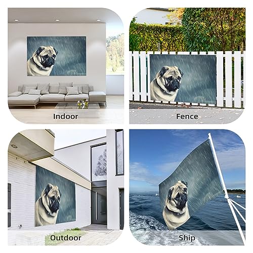 Bannière décorative carlin grand format pour remplacer les drapeaux ternes - 7