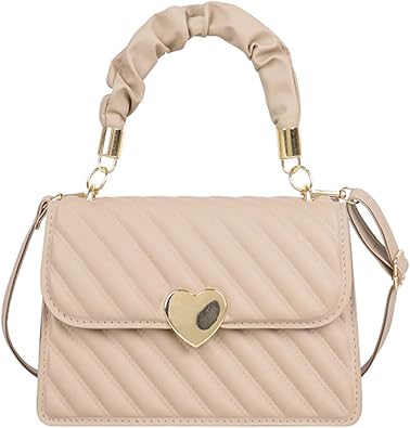 Crossbody Bags for Women PU Leather Casual Shoulder Bags Purse Fashion Small Handbags Lolita Sweet Messenger Bag