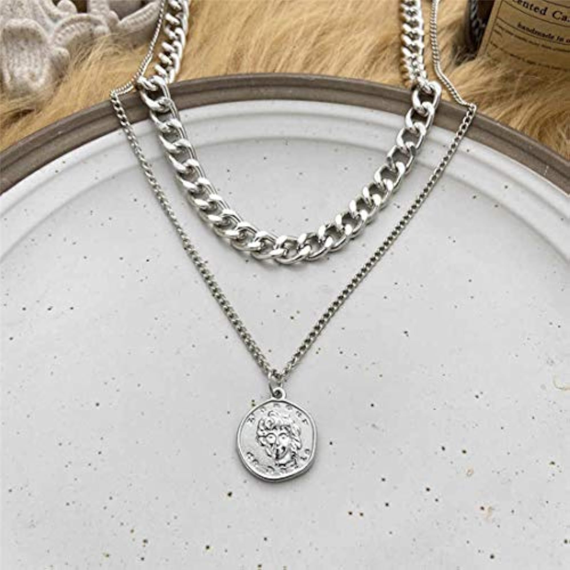 Stunning Coinez Double Layered Necklace Jewellery
