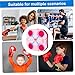CurcKua Music Boxing Machine with Boxing Gloves for Kids, Wall Mounted Machine with Light, 3-Speed Music Workout, No-Punch Target for Home, Indoor, Gym, Style 2