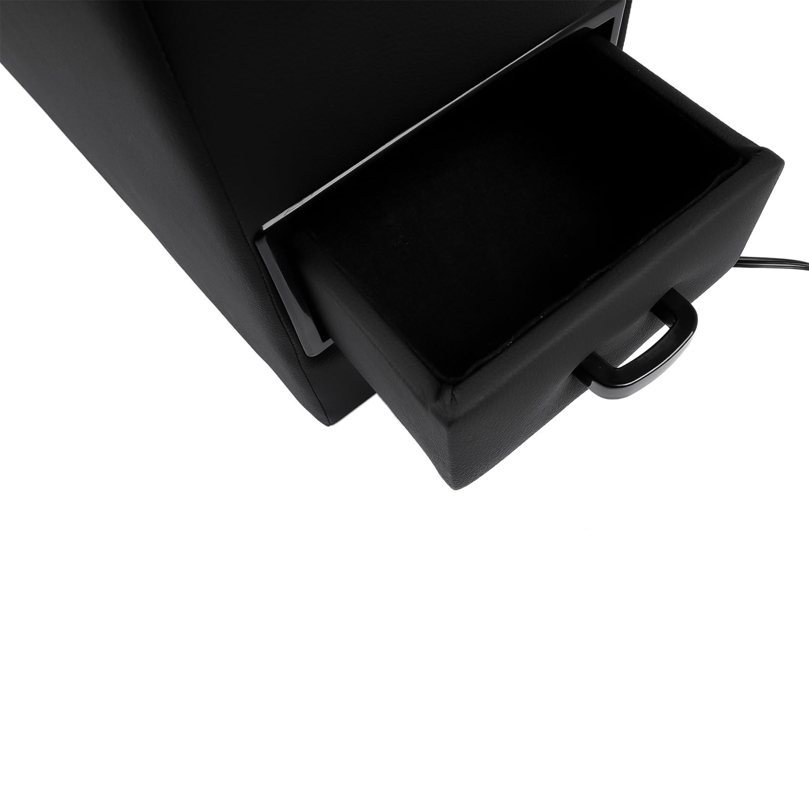 Compartimento de Almacenamiento de la Consola Central con 1 Salida para Encendedor de Cigarrillos, 3 Puertos USB, 2 portavasos, 1 Soporte para teléfono y 1 cajón Compatible con T4 T5