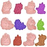 [EMBALAJE ESPECIAL] - cada forma de modelo de Unicornio diferente se envuelve individualmente, Deja que disfrutes de la diversión de hornear la vida.