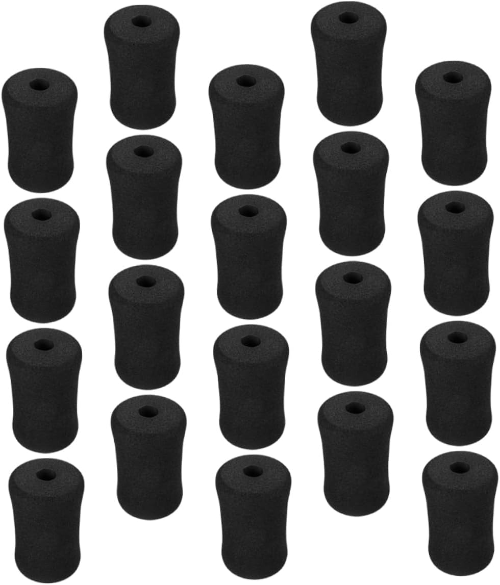 SUPVOX 20pcs Foam Foot Pads for Cable Machines and Gym Equipment Replacement Ankles Straps for Enhanced Workouts and Versatile Fitness Applications