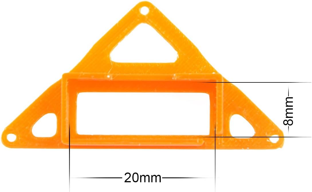 Crazepony 3pcs FPV Camera Mount Inductrix Tiny Whoop for Quadcopter Camera
