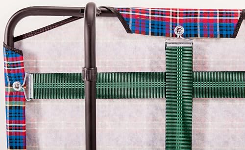 Set Ricambio Cinghia per BRANDINE Cane E Gatto, Spezzoni per brandina 50x80 CM (Altezza Cinghia 50 mm)