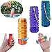 2Pcs Upgrade Little Pain Ouchies Pain Stim Fidget, 3D Printed Fidget Toys Anxiety Relief Items, Rotatable Grippie Stim Keychain, Stim Toys for Autistic Adults, Hard Spiky Sensory Toys, Novelty Gifts