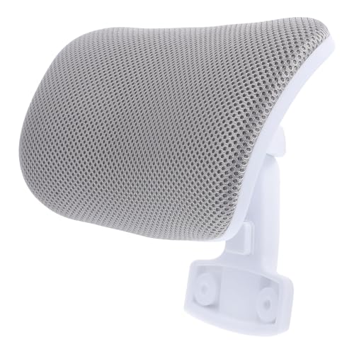 Lurrose Almohada Ajustable para Reposacabezas de Silla Oficina Soporte Cervical Ergonómico para Cuello y Cabeza Compatible con Sillas Gaming y Escritorio